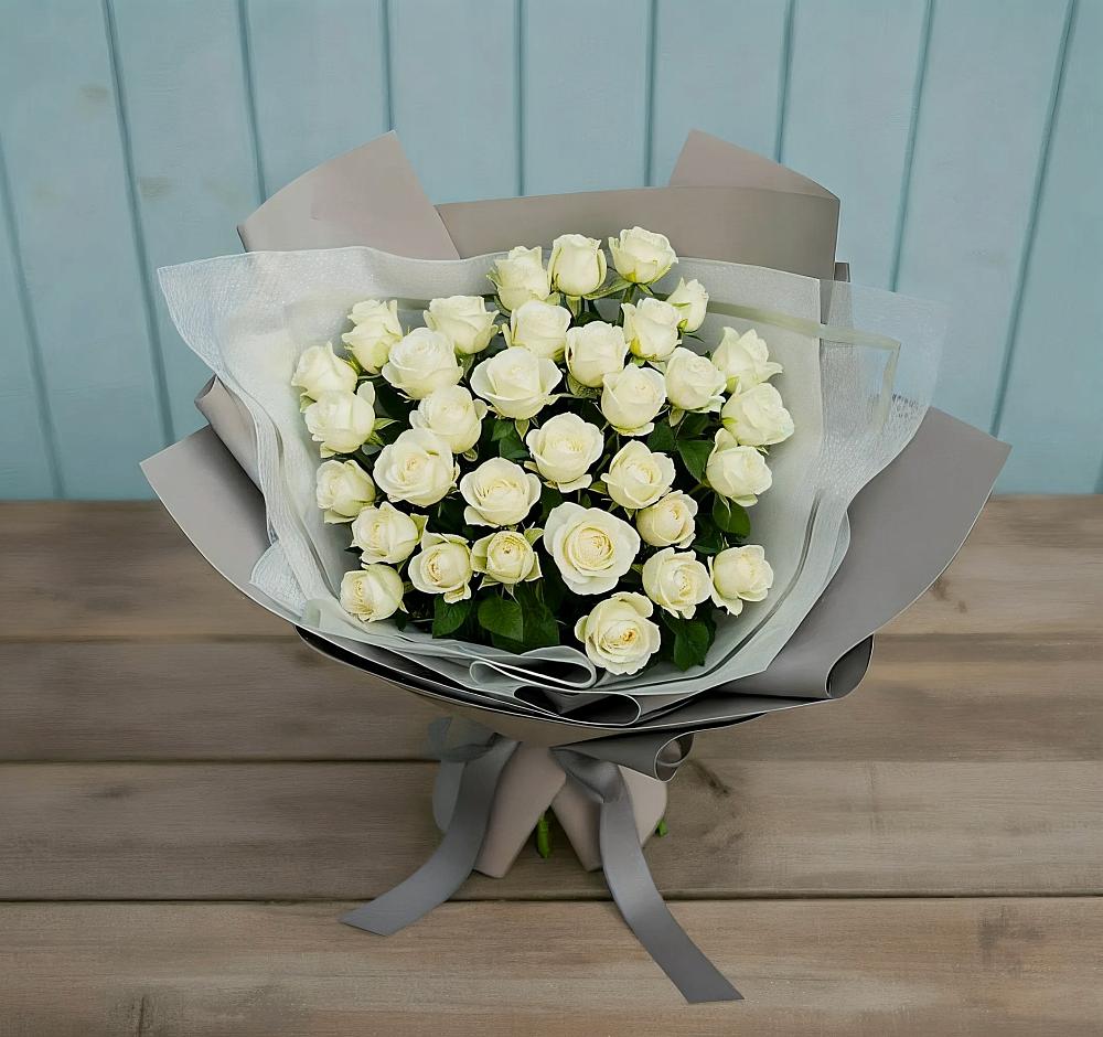 Букет Белоснежная нежность в Солигаличе