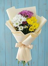 Букет цветов из:  Хризантемы в Солигаличе