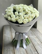 Букет 35 Белых роз в Солигаличе
