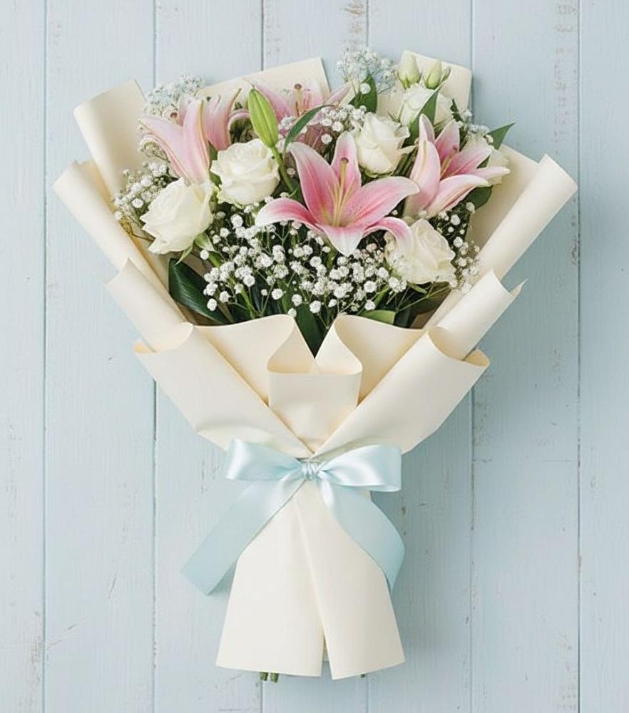 Букет цветов из: Лилии в Солигаличе