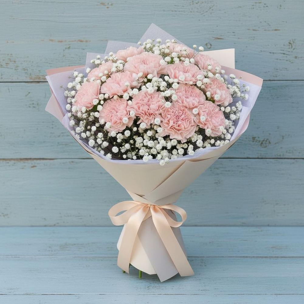 Букет цветов из: Гвоздики в Солигаличе