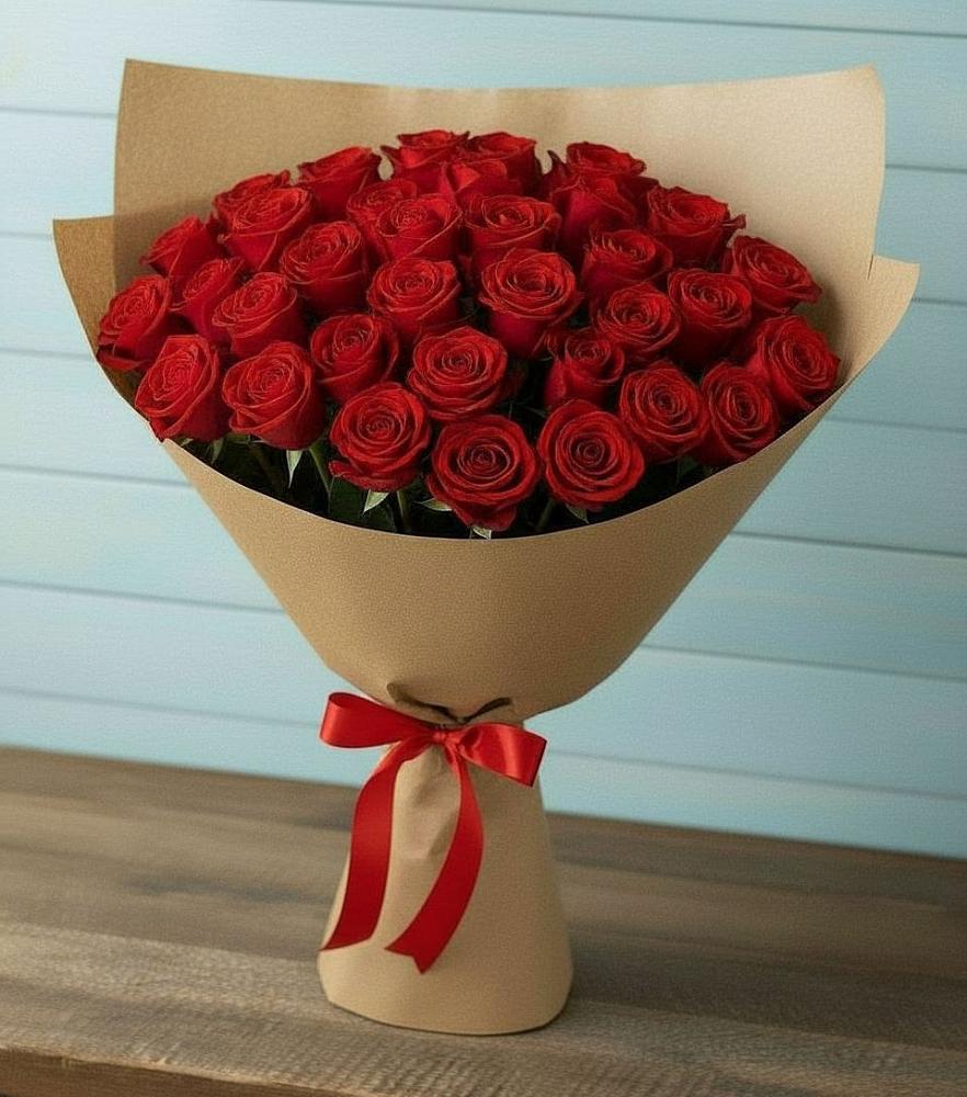 Букет Красные розы Милано в Солигаличе