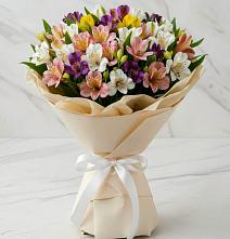 Букет цветов из:  Альстромерии #REPLACE_PRED# Солигаличе