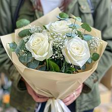 Букет цветов из:  Розы #REPLACE_PRED# Солигаличе