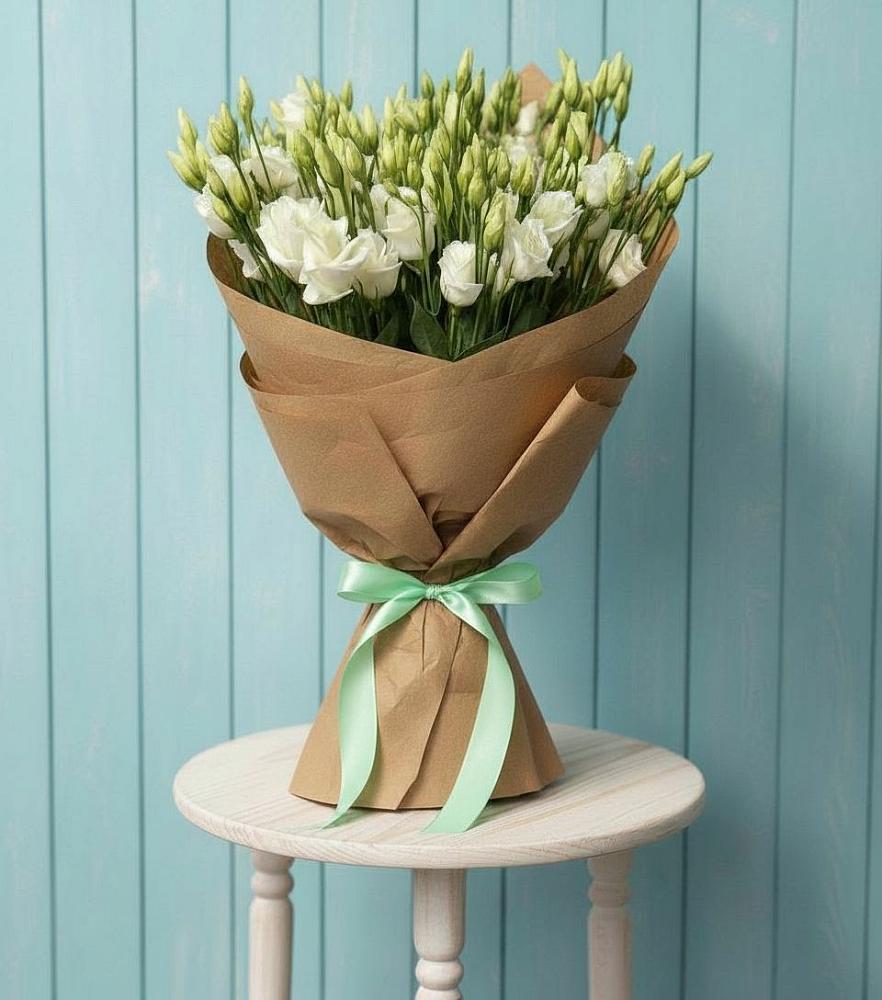 Букет цветов из: Лизиантусы в Солигаличе