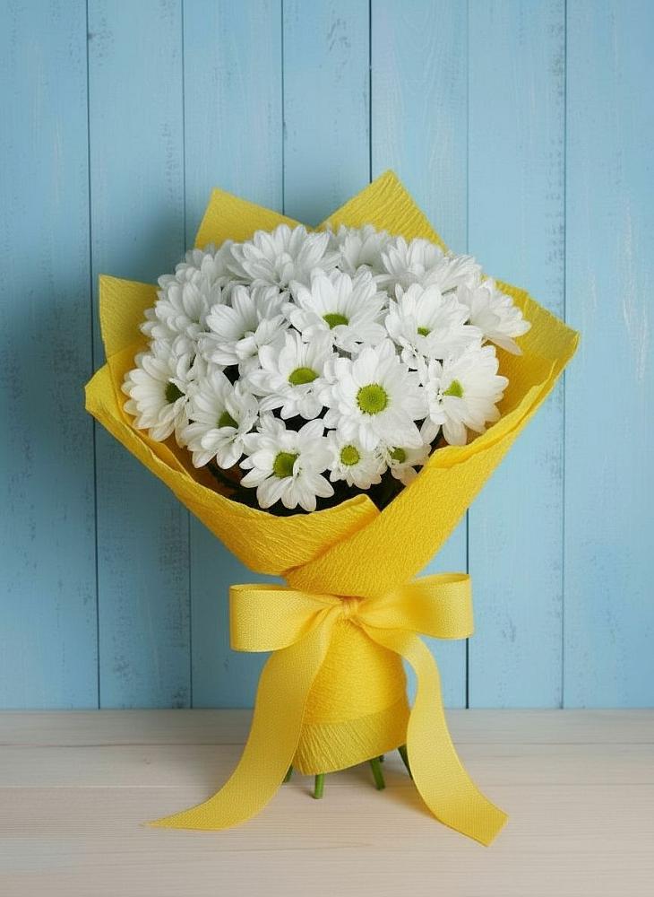 Букет цветов из: Хризантемы в Солигаличе