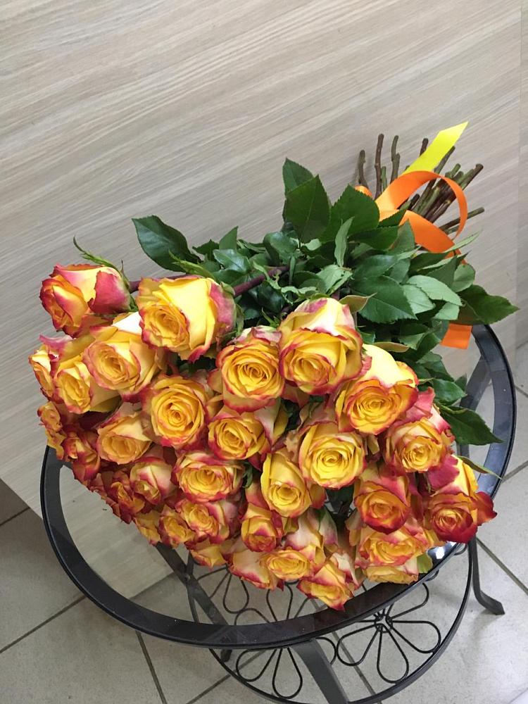 Букет Желтые розы в Солигаличе