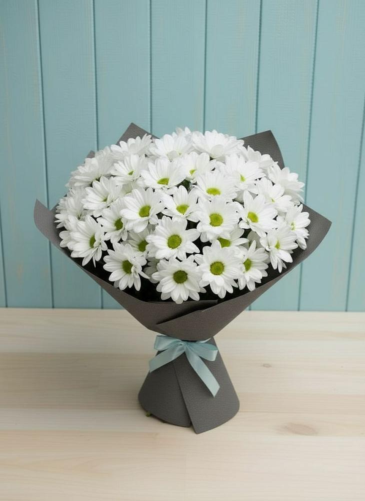 Букет цветов из: Хризантемы в Солигаличе