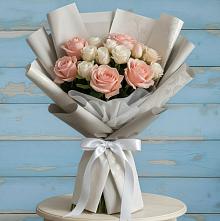 Букет цветов из:  Розы #REPLACE_PRED# Солигаличе