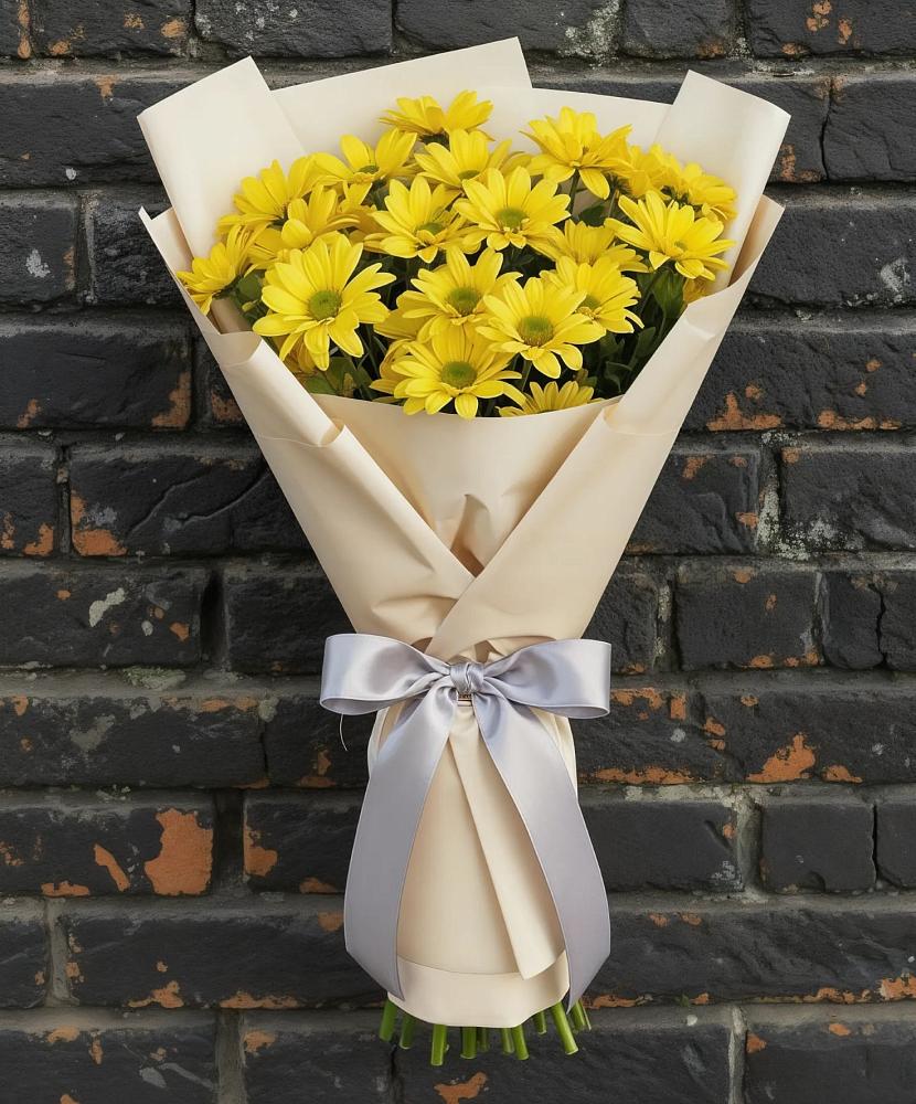 Букет цветов из: Хризантемы в Солигаличе