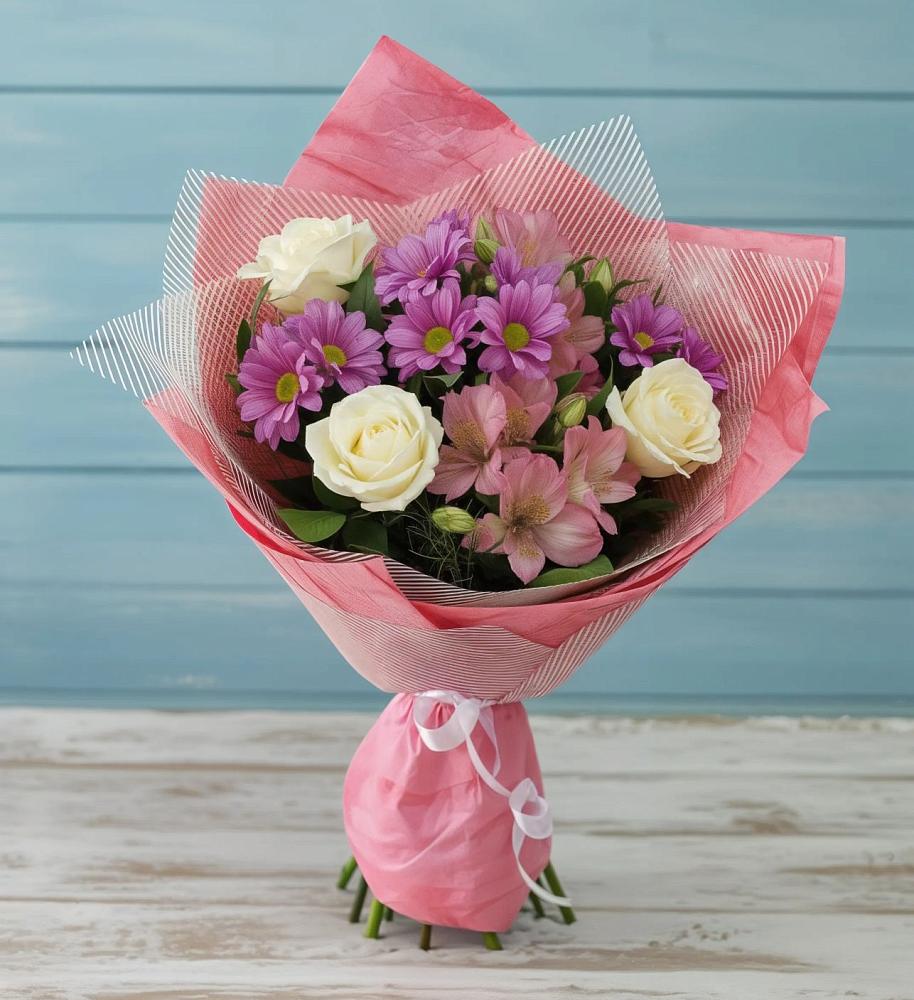 Букет цветов из: Герберы в Солигаличе