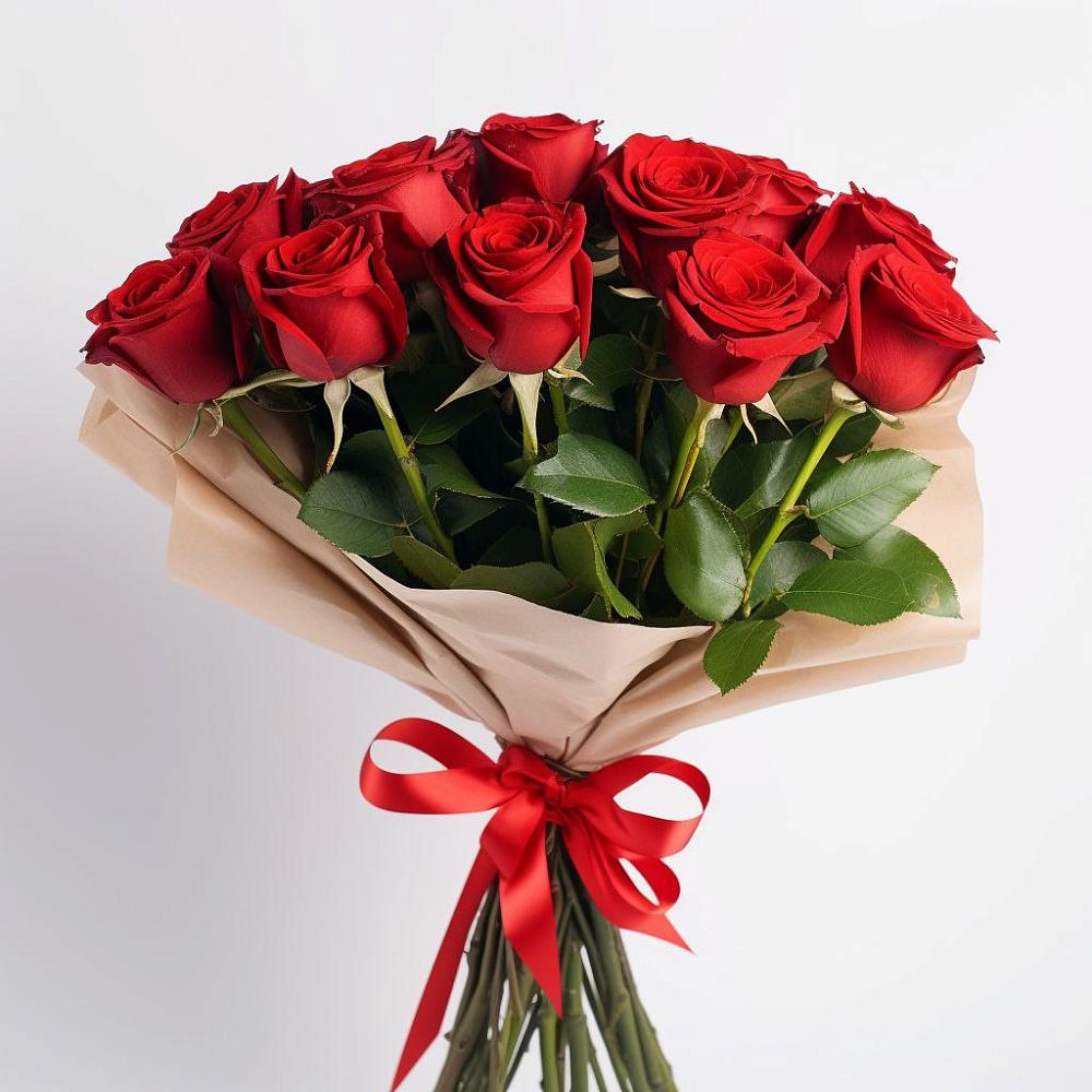 Букет 11 Красных роз Эдлесс Лав в Солигаличе