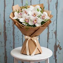 Букет цветов из:  Орхидеи и Розы в Солигаличе